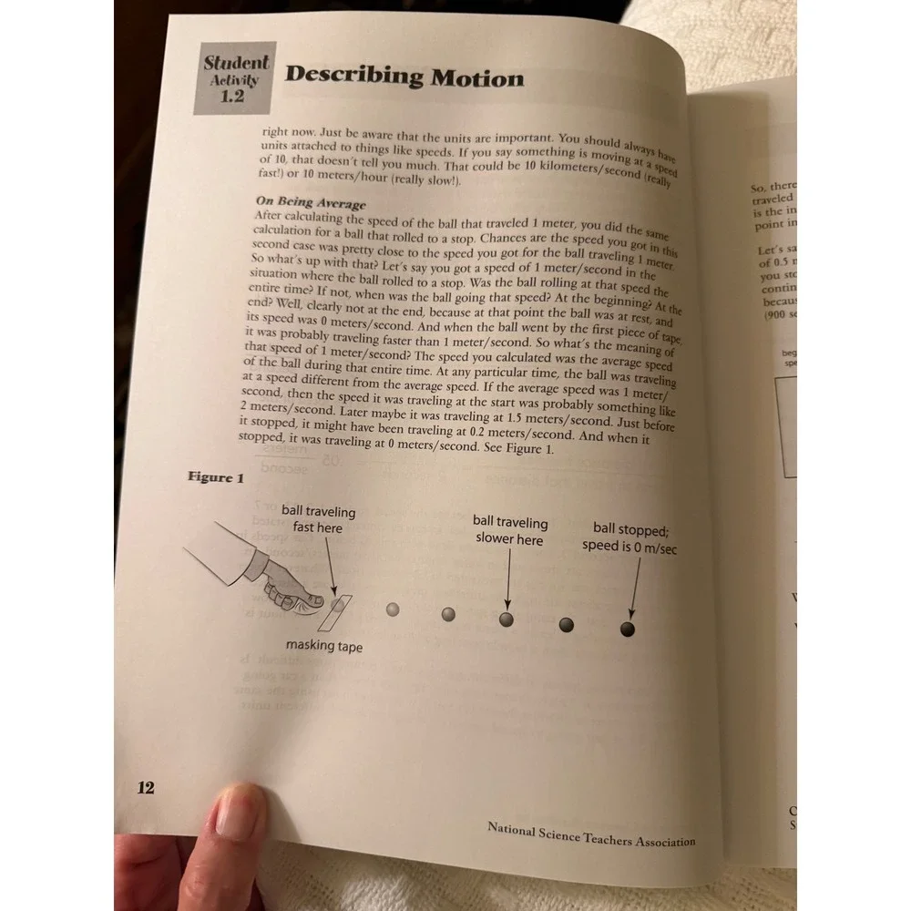 NSTA‎ Press Stop Faking It Force and Motion Classroom Activities Physics Book
